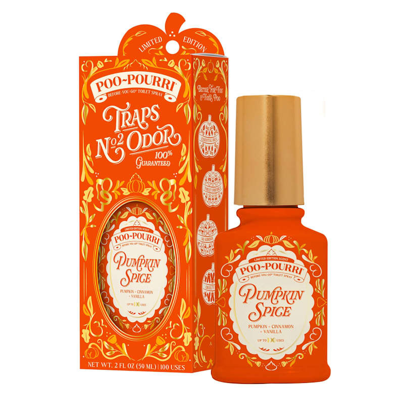Poo-Pourri Pumpkin Spice Scented Spray, 2oz | At Home
