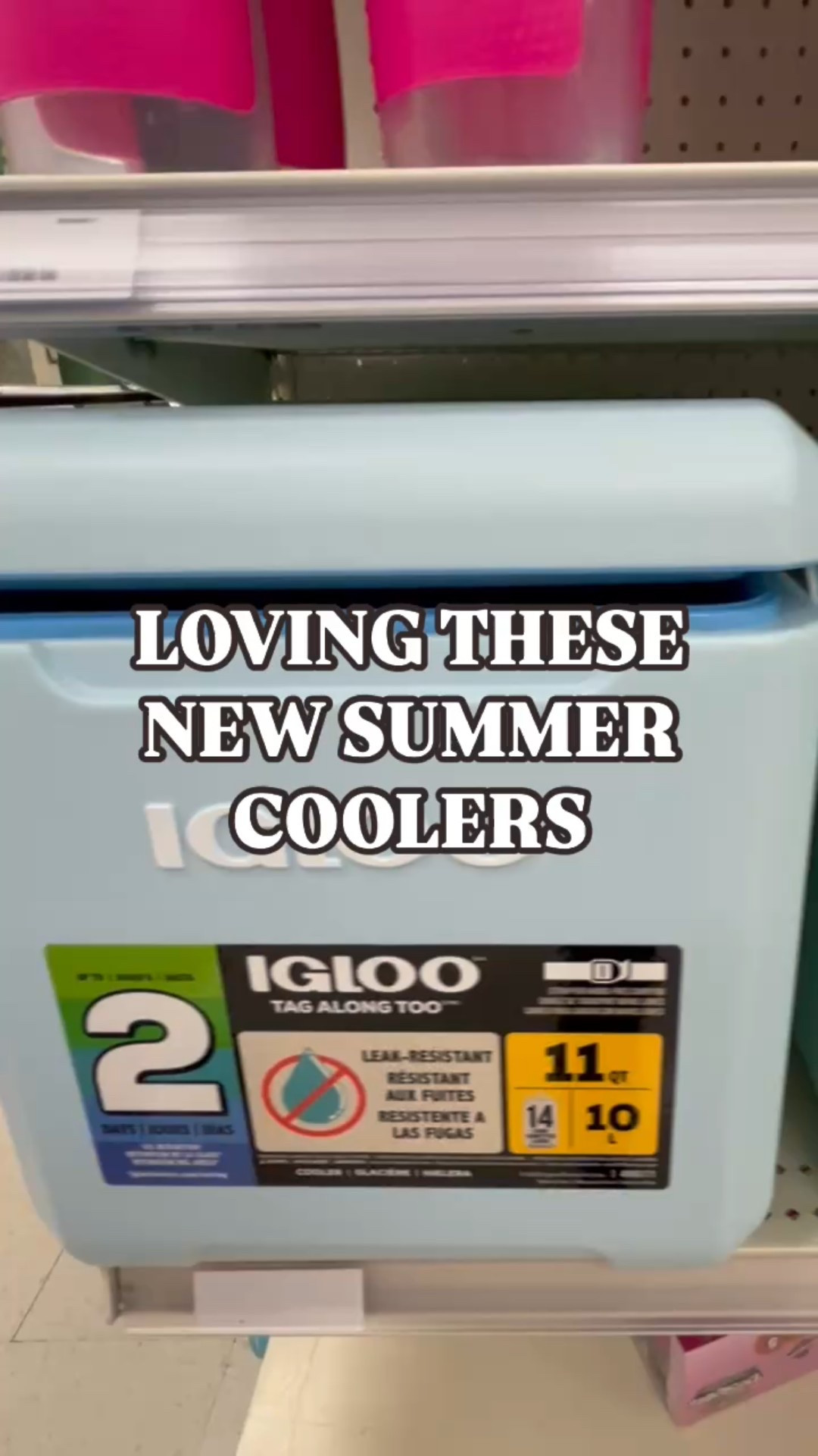 Loving these colors! The perfect summer cooler holds 14 cans and is only $40! 

#LTKGiftGuide #LTKSwim #LTKItBag