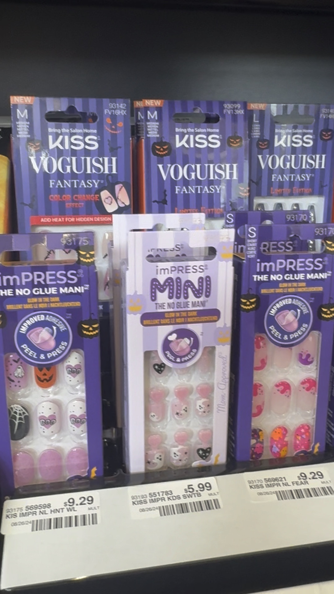 Halloween press on nails! Couldn’t find these exact styles online but found so many more Halloween options I love 

#LTKBeauty #LTKSeasonal