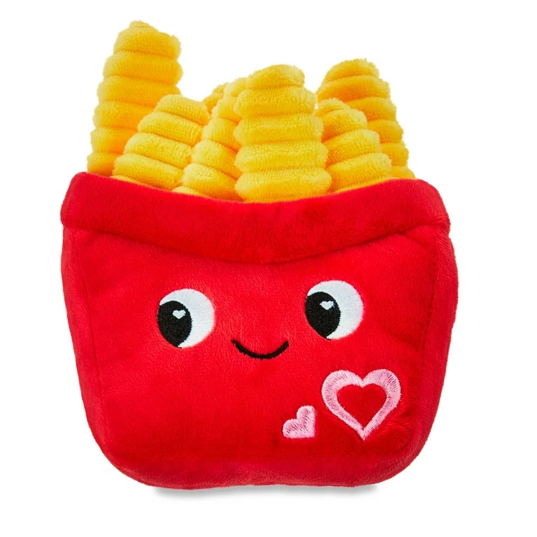 Valentine's Day 6" Red French Fries Plush by Way To Celebrate - Walmart.com | Walmart (US)