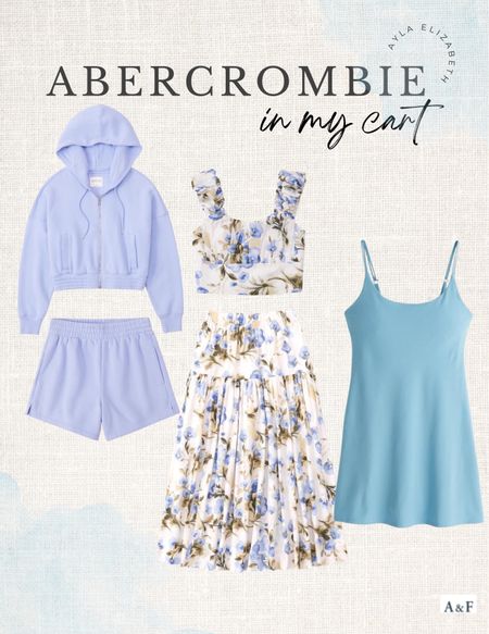 Abercrombie what’s in my cart….. #loungewear #spring #abercrombie #sale #dress 

#LTKSale #LTKFind #LTKSeasonal