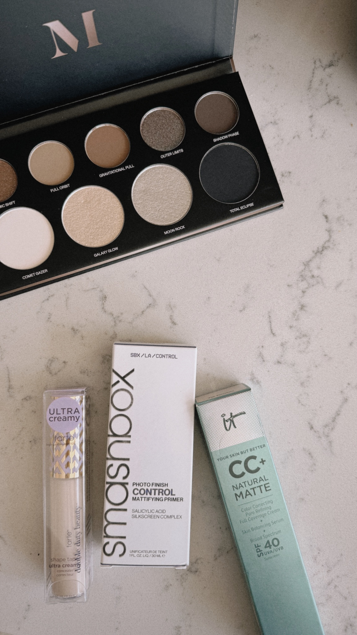 A little Ulta makeup haul — eyeshadows with the perfect amount of neutral matte + shimmer colors, a great blurring oily skin primer, the smoothest, best coverage matte foundation, and my favorite creamy under eye concealer (go a shade lighter!)

#LTKFindsUnder50 #LTKBeauty