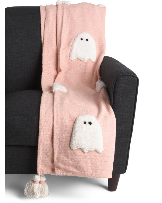 Holiday Themed Boo Throw | TJ Maxx