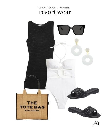Resort wear outfit idea. I love this Abercrombie one peice and oversized sunglasses. 

#LTKstyletip #LTKSeasonal #LTKtravel