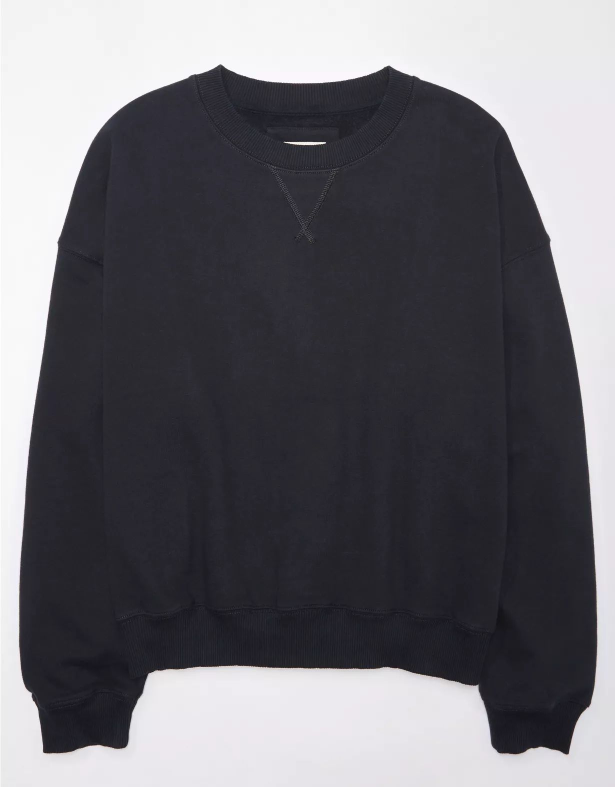 AE Crew Neck Fleece Sweatshirt | American Eagle Outfitters (US & CA)