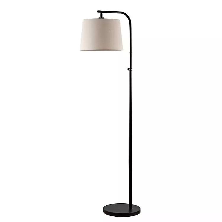Dark Bronze Adjustable Height Modern Floor Lamp | Kirklands Home | Kirklands