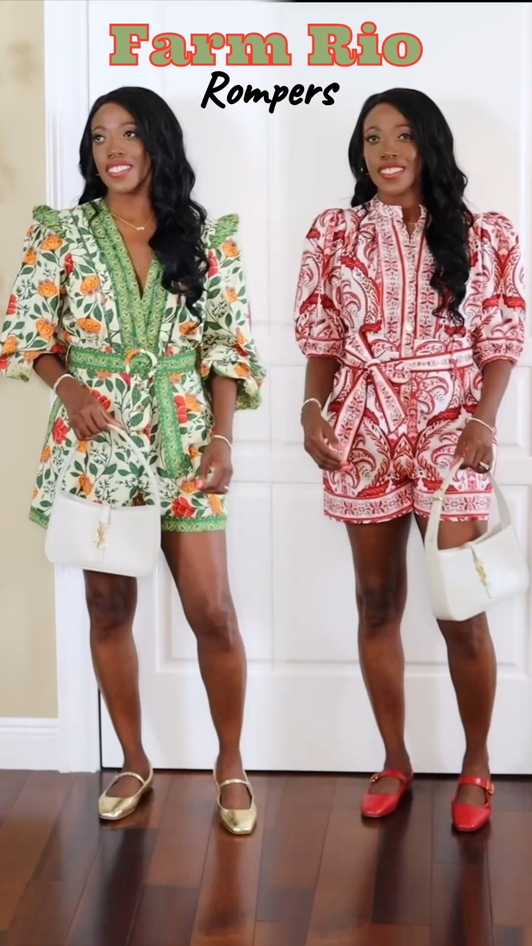Obsessed with Farm Rio especially these rompers I recently purchased. 
They’re true to size. Im wearing a small in both.  

Spring Fashion, Spring Outfits, Spring Rompers, Summer Outfits, Summer Fashion, Vacation Outfits, Watch Now, 

#Ootd #LTKSeasonal #LTKStyleTip 

#LTKOver40 #LTKFestival #LTKWatchNow
