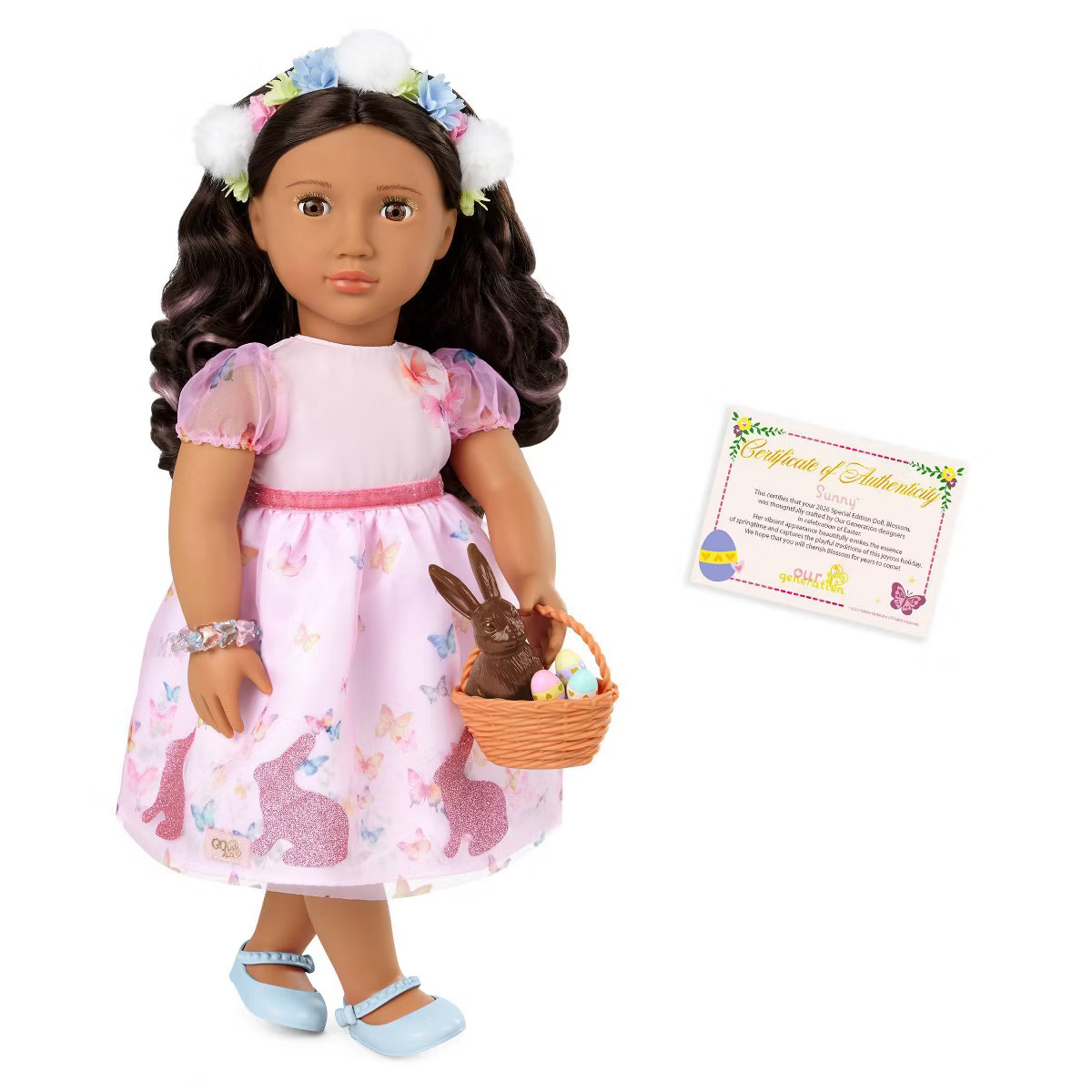 Our Generation Sunny Limited-Edition Easter Collectible 18" Doll & Accessories | Target