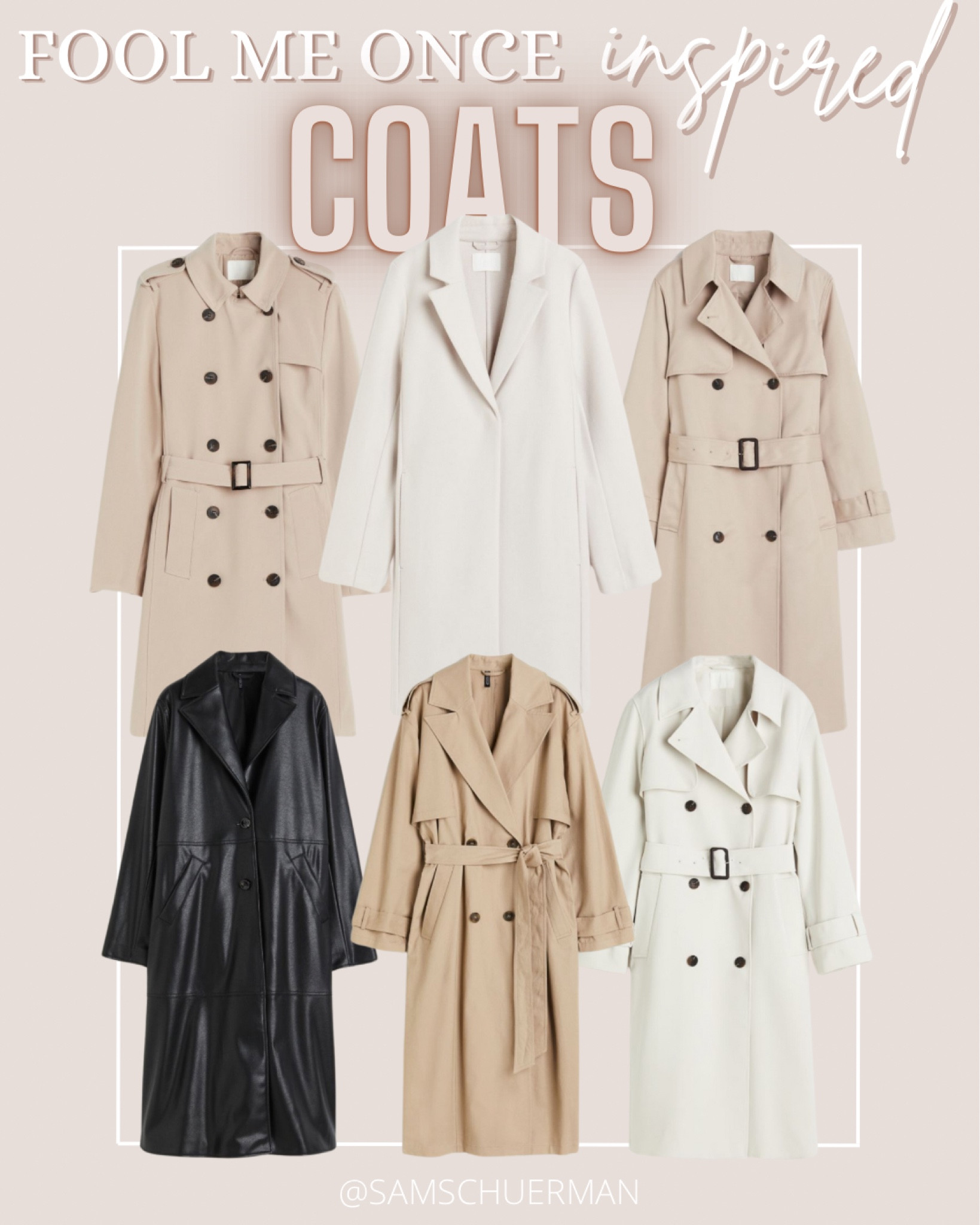 Netflix Fool Me Once Inspired Coats 🧥 



#LTKfindsunder100 #LTKsalealert #LTKstyletip