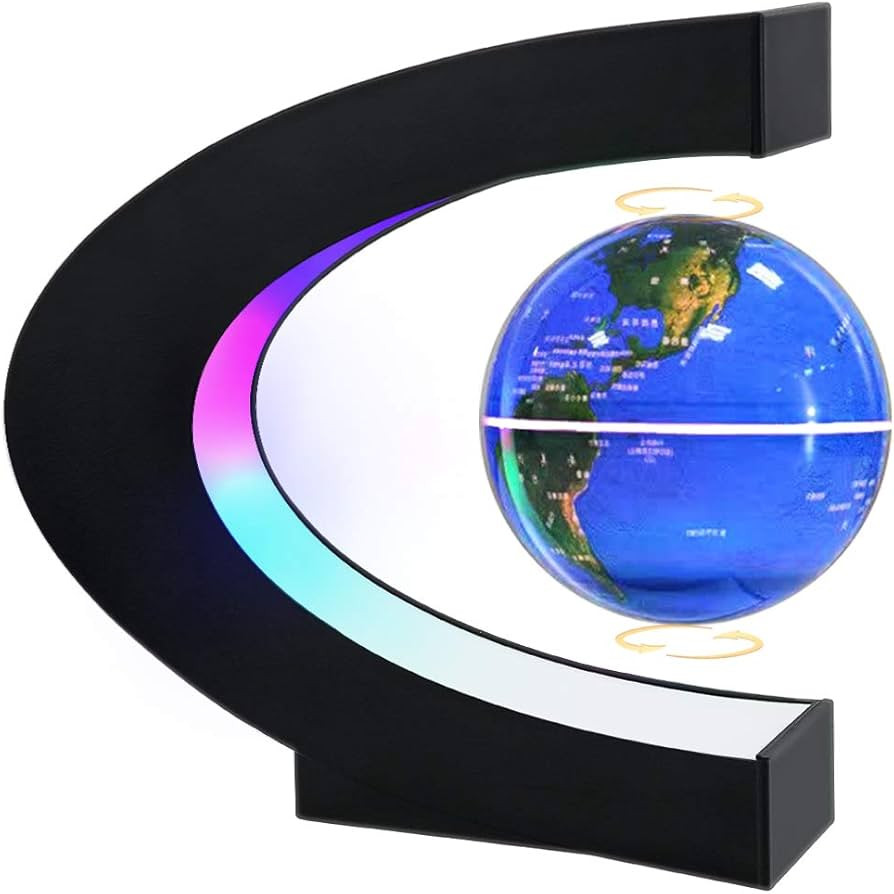 Magnetic Levitating Globe with LED Light, Cool Tech Gift for Men Father Boys and Girls, Birthday ... | Amazon (US)