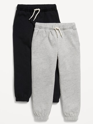 Cinched-Hem Jogger Sweatpants 2-Pack for Toddler Boys | Old Navy (US)
