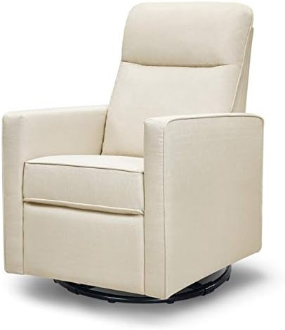 DaVinci Gabby Pillowback Swivel Glider in Natural Oat, Greenguard Gold & CertiPUR-US Certified | Amazon (US)