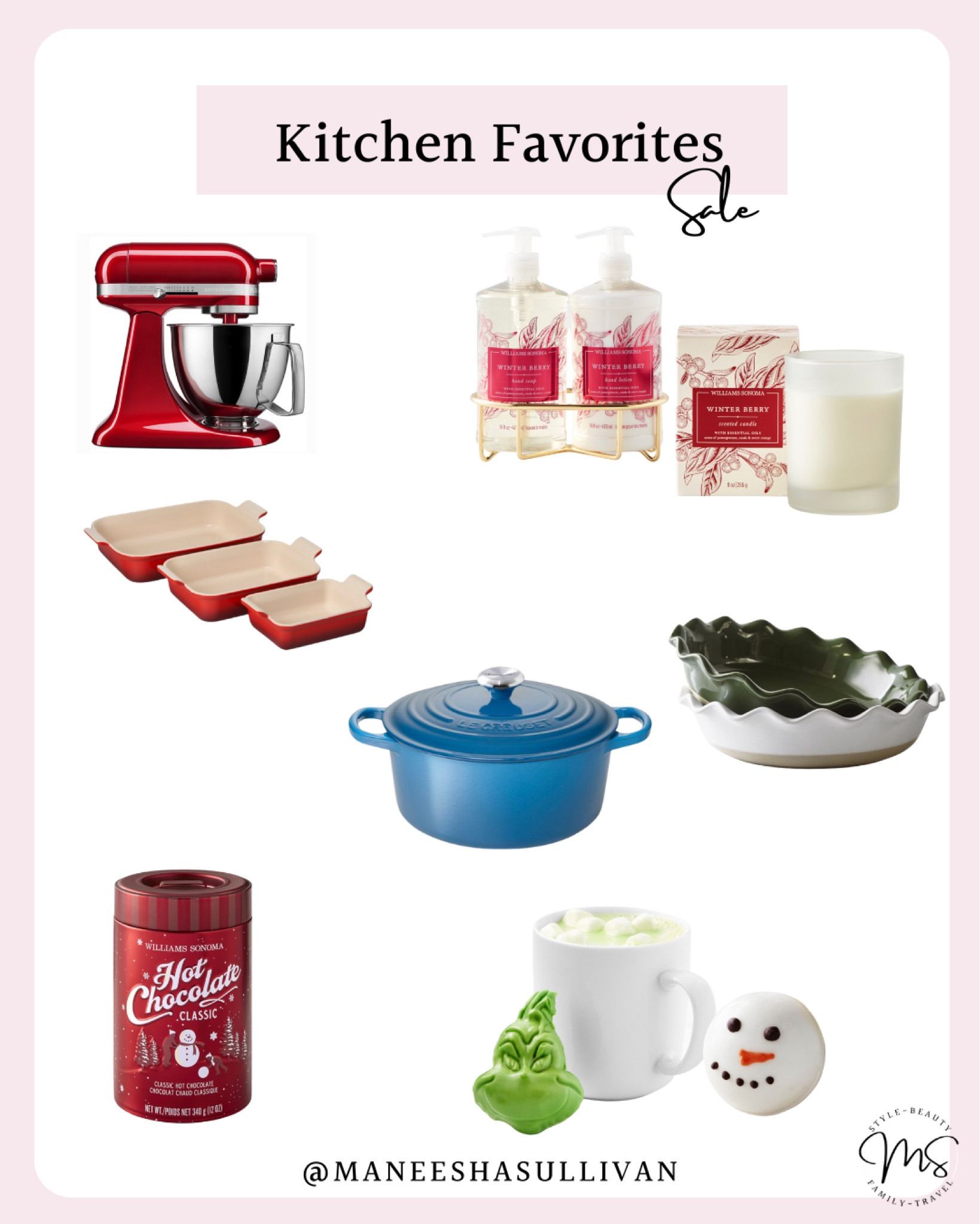 Kitchen and Holiday Favorites

#williamsonoma #home #kitchen #holidayy

#LTKCyberWeek #LTKGiftGuide #LTKhome