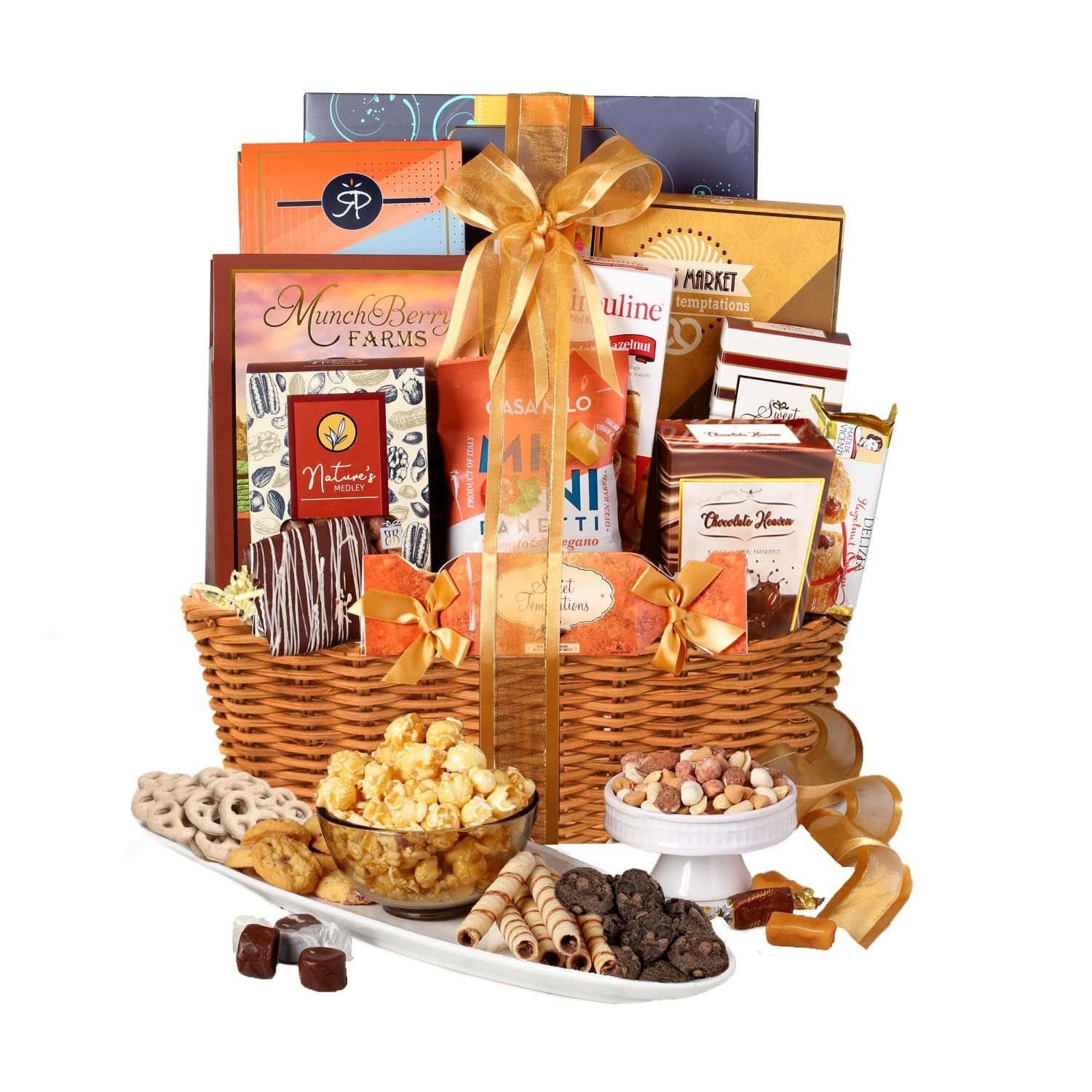 Broadway Basketeers Gourmet Valentines Chocolate Food Gift Basket | Amazon (US)