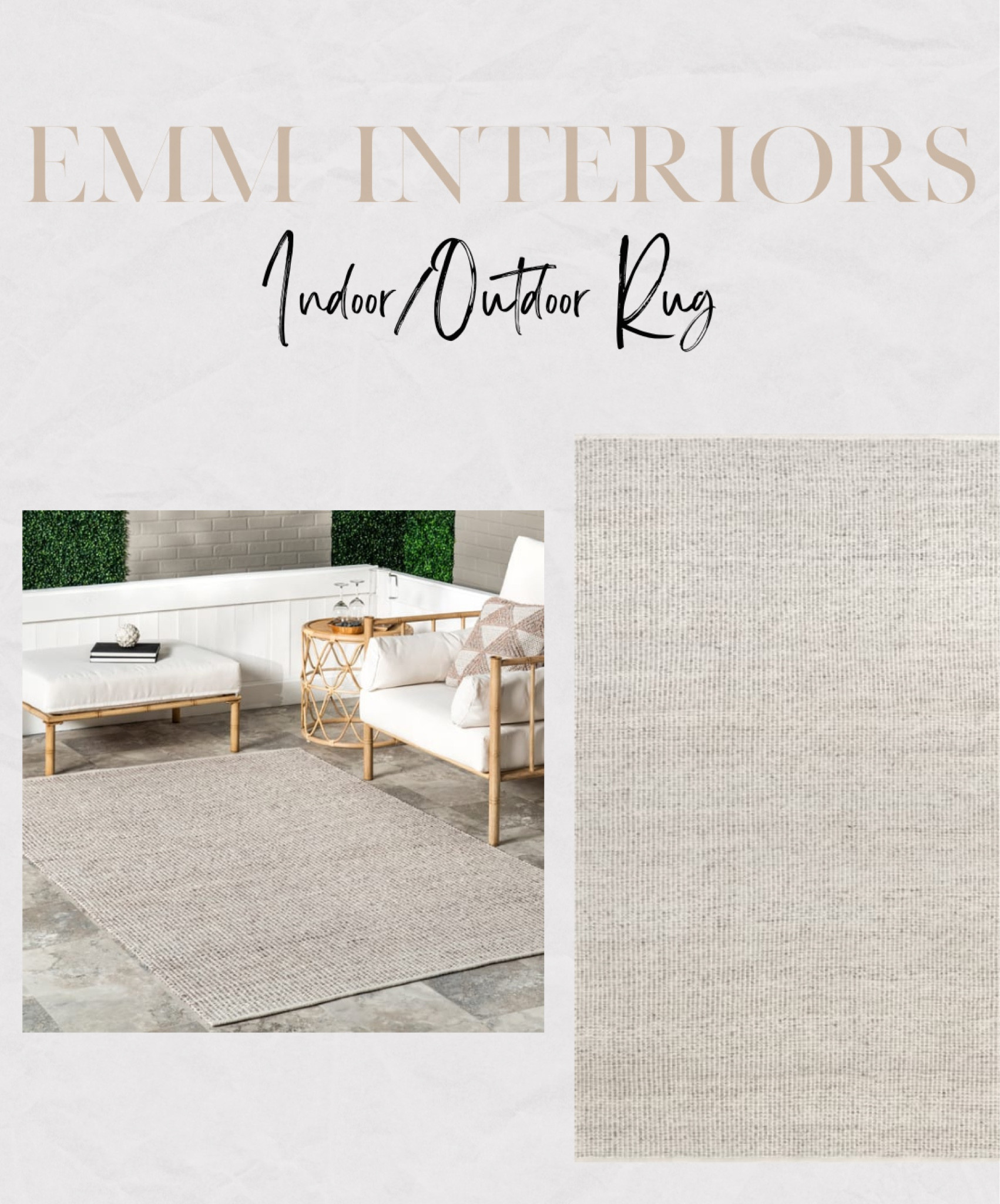 beautiful neutral indoor/outdoor rug

#LTKSeasonal #LTKFind #LTKhome