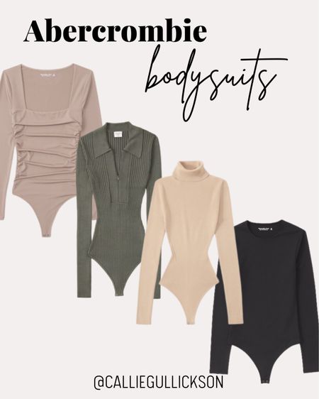 I love these Abercrombie bodysuits. They have so many different designs such as crew neck, long sleeve, turtle neck and collared! You need these for the fall and winter!

#LTKfit #LTKSeasonal #LTKunder100
