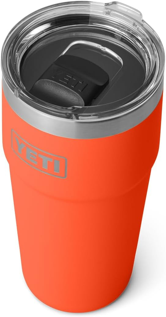 YETI Rambler 20 oz Stackable Tumbler, Stainless Steel, Vacuum Insulated with MagSlider Lid | Amazon (US)