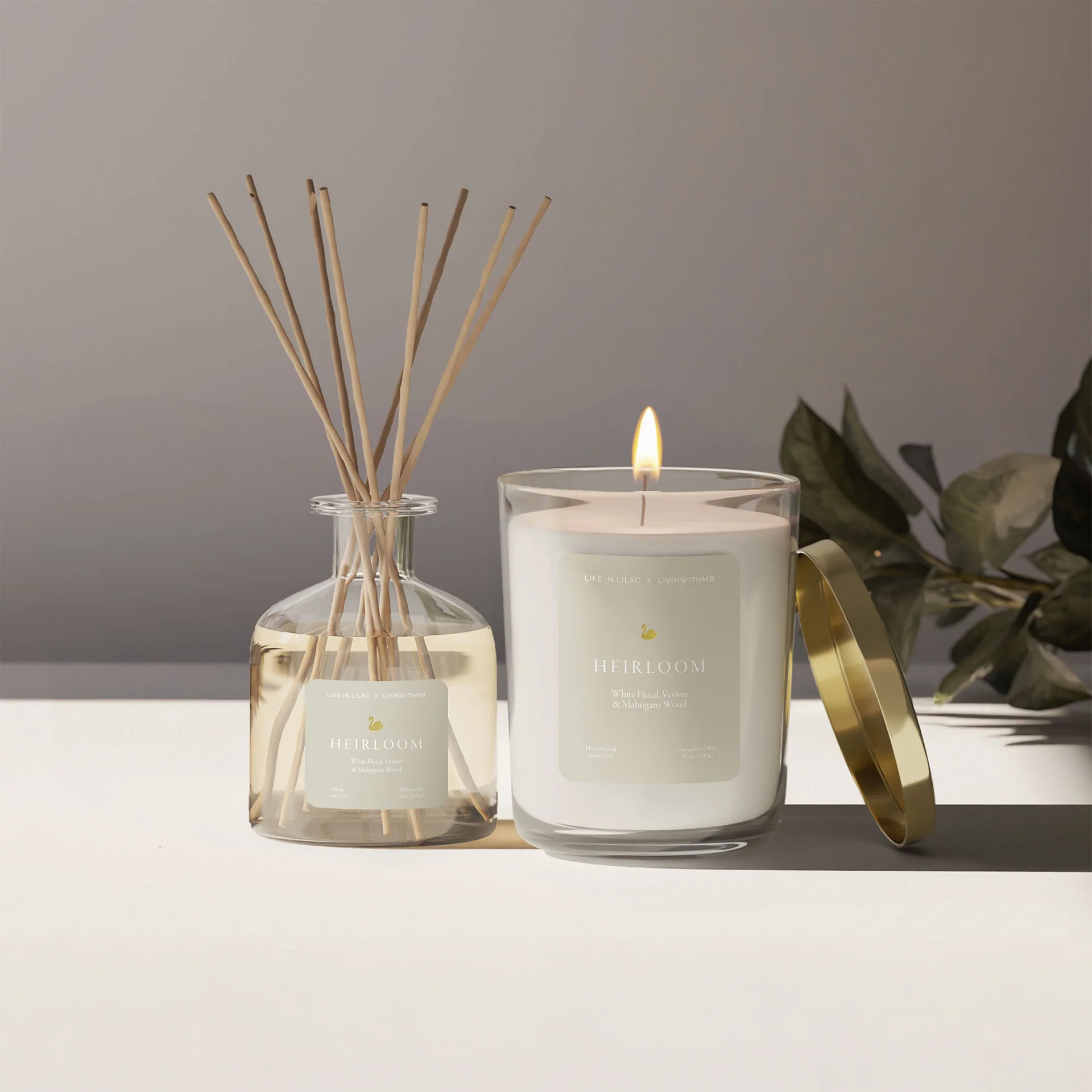 Heirloom Candle Diffuser Bundle | Life In Lilac