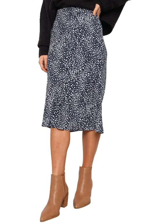 Petal & Pup Falco Skirt in Navy at Nordstrom, Size 6 | Nordstrom