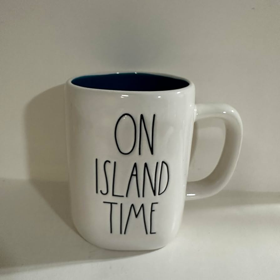 Rae – ON ISLAND TIME MUG | tropical coffee cup, beach vibe tea mug, summer drinkware | coastal ... | Amazon (US)