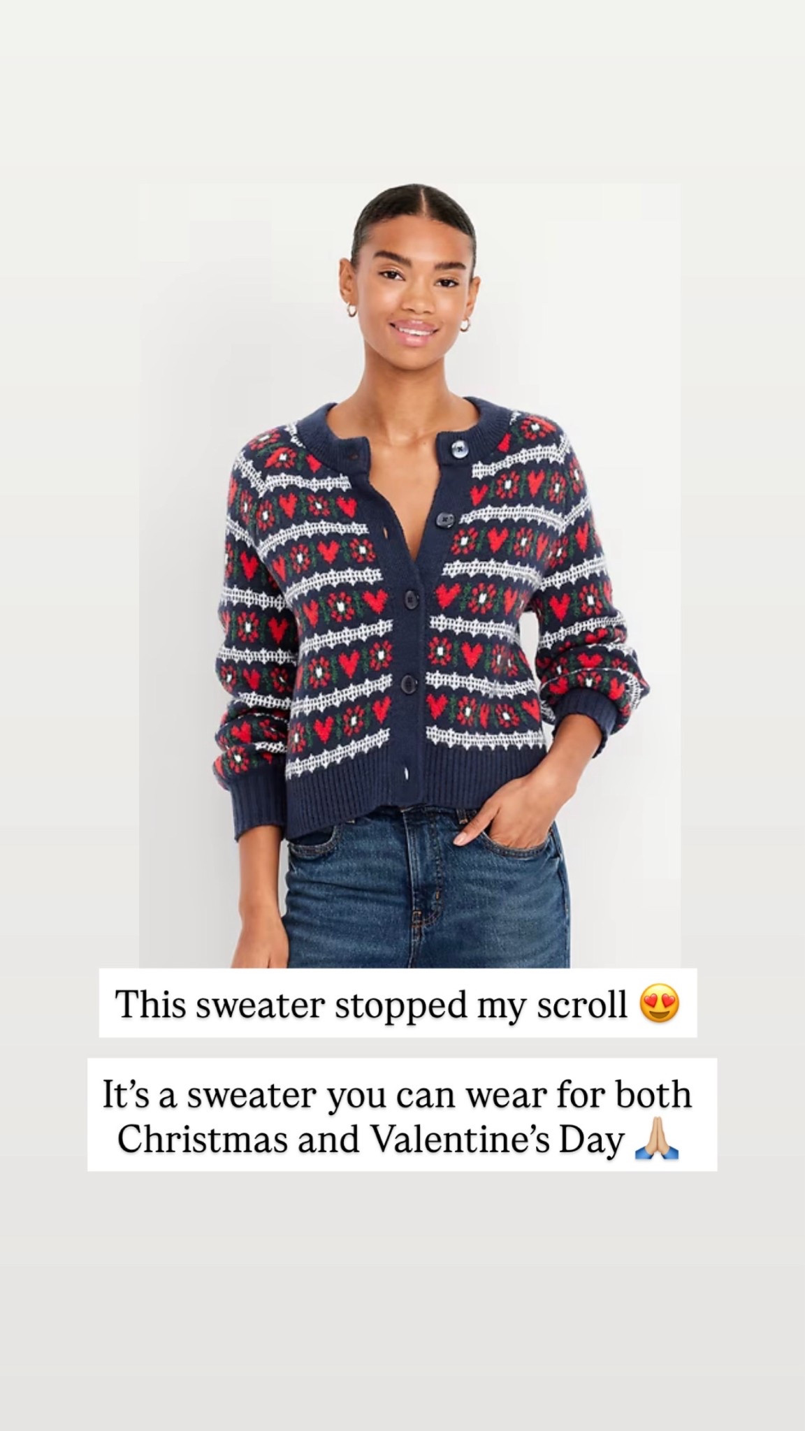 How darling is this sweater?! It’s old navy but giving off Boden vibes! It’s 20% off in orders over $100