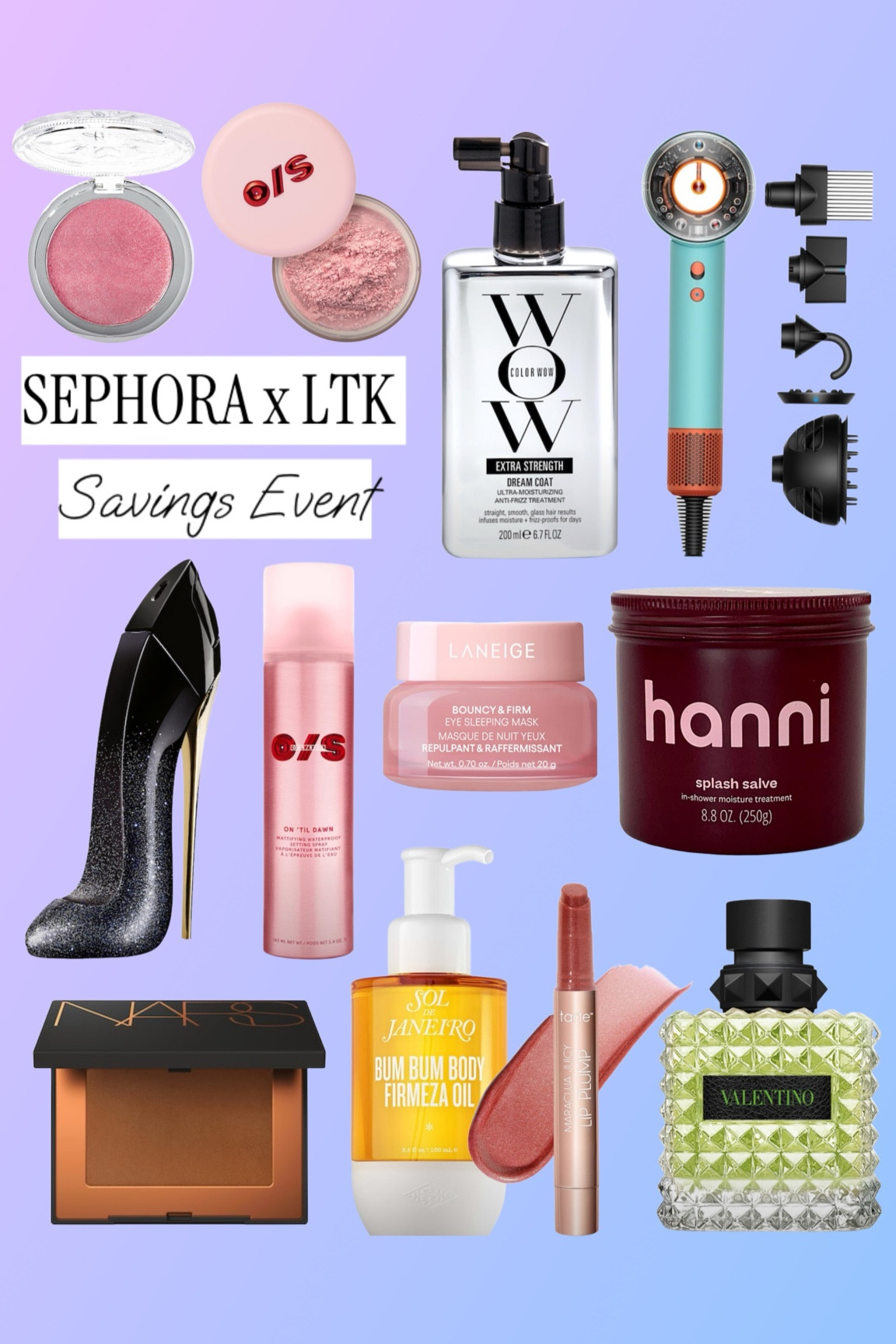 THE LTK x SEPHORA SAVINGS EVENT IS HERE and I’ve listed 30 of my FAVE products for you guys💄 Use code exclusive LTK in app code SAVINGS at checkout! Discount tiers below ⬇️ 

❤️ 20% for Rouge members
❤️ 15% off for VIBs
❤️ 10% off for Insiders

Ends 11/11! ✨

makeup, skincare, Haircare, skin care routine, hair products, hair styling products, beauty products, fragrance, gifts for her

#LTKSaleAlert #LTKFindsUnder50 #LTKBeauty