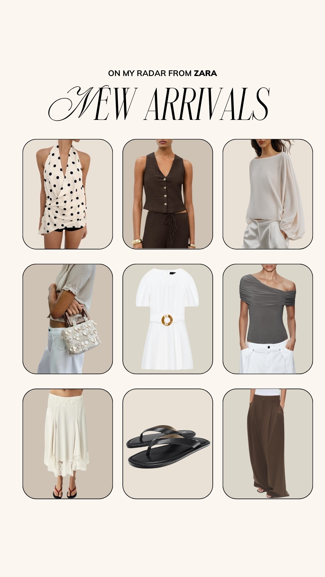 Zara new arrivals 〰️ spring outfit, spring outfits, spring fashion, spring style, summer outfits, summer outfit, summer staples, summer wardrobe staples, summer capsule wardrobe, spring capsule wardrobe, spring staples

#LTKSeasonal #LTKootd #LTKWorkwear
