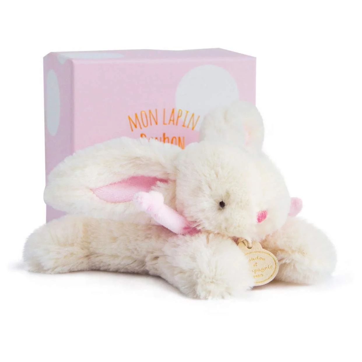 Doudou et Compagnie Rabbit Soft Toy 16 cm Pink | Walmart (US)