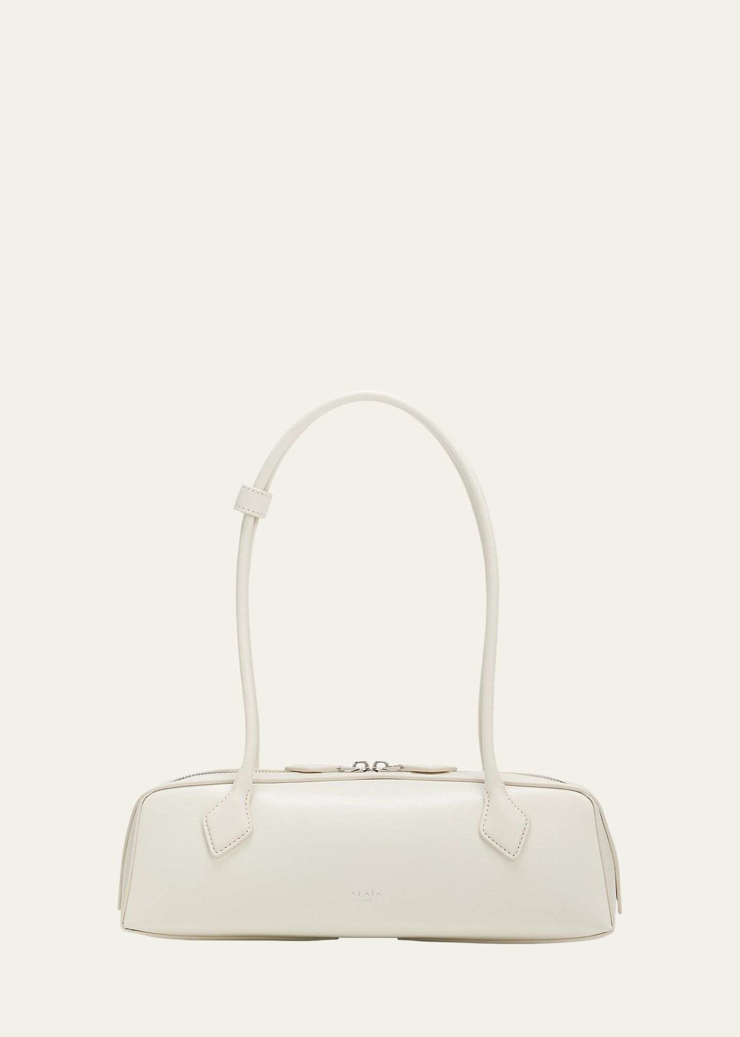 ALAIA Le Teckel Shoulder Bag in Leather | Bergdorf Goodman