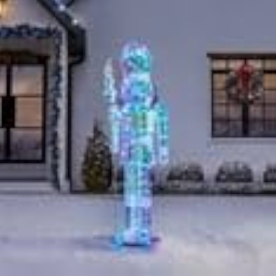 6' Pre-Lit Prismatic Nutcracker | Amazon (US)
