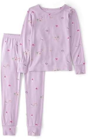 Carter's baby-girls Purelysoft Long-sleeve 2-piece Pajamas | Amazon (US)