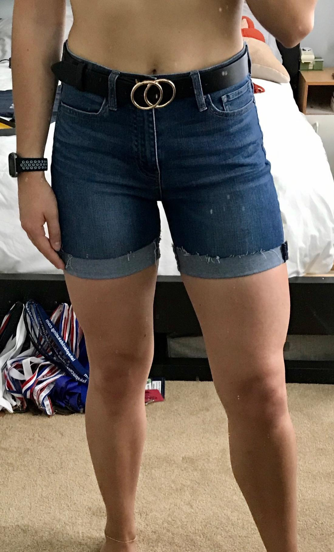 SANSTHS 2 Pack Women Leather Belts Faux Leather Jeans Belt with Double O Ring Buckle | Amazon (US)