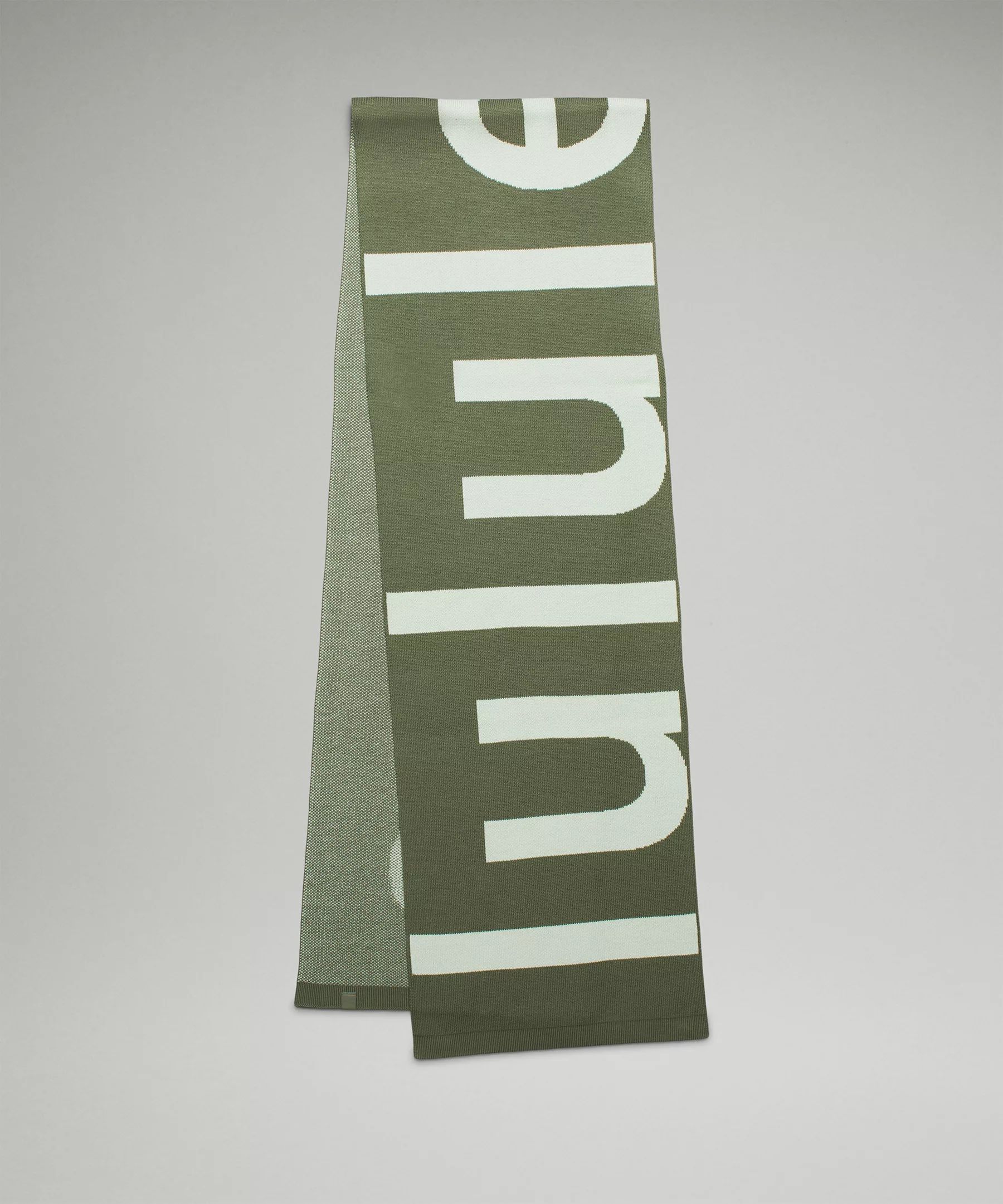 Wool-Blend Knit Logo Scarf | Lululemon (US)