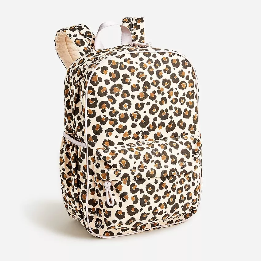 J crew leopard backpack store