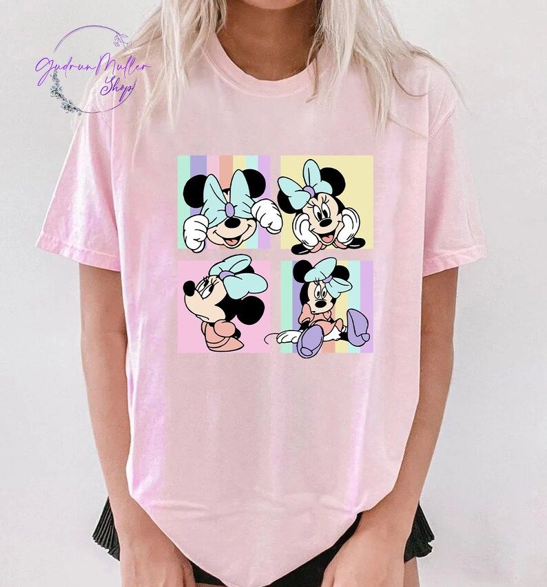Retro Minnie Mouse Shirt, Minnie Mouse Trip Shirt, Disney Girl Trip Shirt, Vintage Disney Shirt, ... | Etsy (US)