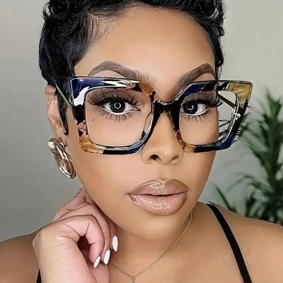 1pair Women Square Frame Eyeglasses Blue Light Glasses Accessories For Women | SHEIN