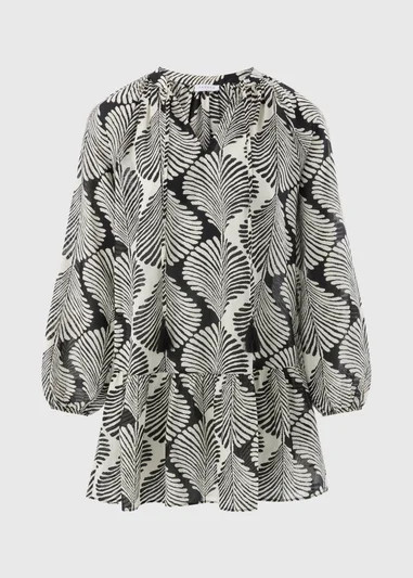 Black Monochrome Shell Dress | Matalan (UK)