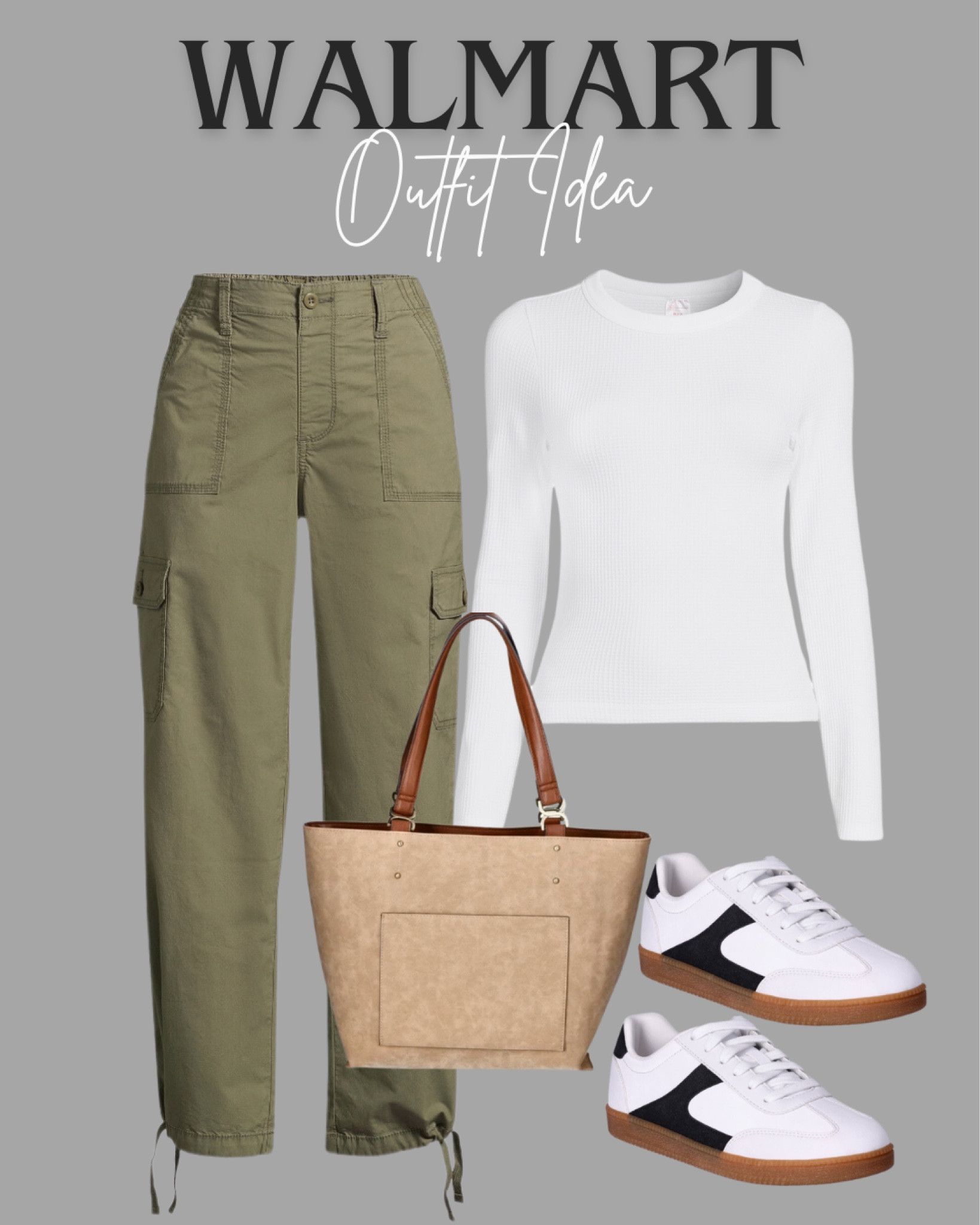 Walmart casual outfit idea 🤍





Walmart/ Walmart fashion/ Walmart style/ Walmart finds/ casual outfit idea/ Walmart outfit / Walmart outfit inspo/ cargo pants/ court sneakers/ time and tru/ no boundaries/ spring fashionn / spring style/ spring transition outfit/ spring outfit idea 

#LTKSpringSale #LTKfindsunder100 #LTKshoecrush