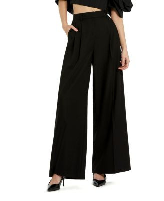 Mac Duggal Classic Crepe Wide Leg Work Trouser  | Bloomingdale's Women | Bloomingdale's (US)