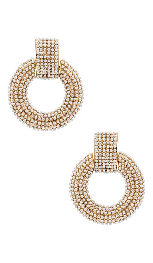 All About It Earrings in Pearl | Revolve Clothing (Global)