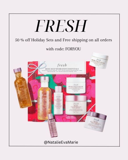 Time to treat yourself 💆🏻‍♀️ 50% off Holiday Sets and Free shipping on all orders with CODE: FORYOU
Xoxo
NEM

#LTKbeauty #LTKGiftGuide #LTKitbag