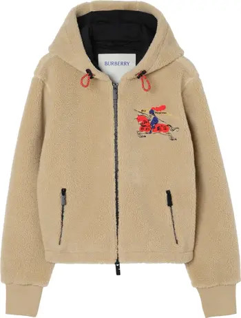 Cropped EKD Wool Cashmere Blend Fleece | Nordstrom