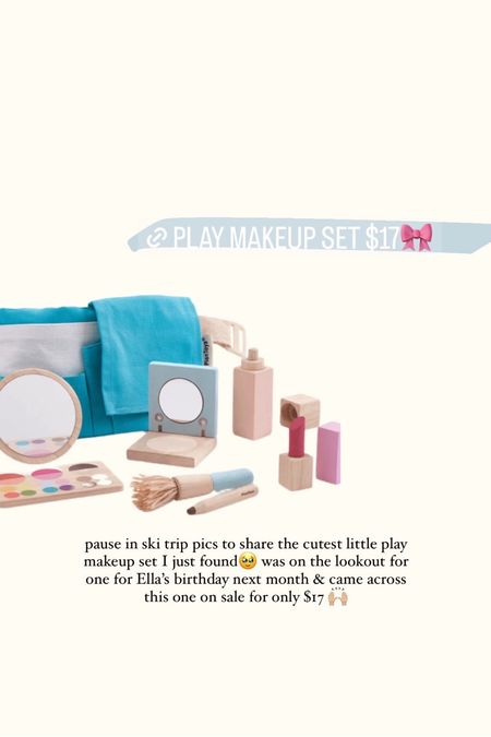fun toddler toy!! perfect for Easter basket. Play makeup only $17 :)

#LTKSeasonal #LTKkids #LTKGiftGuide
