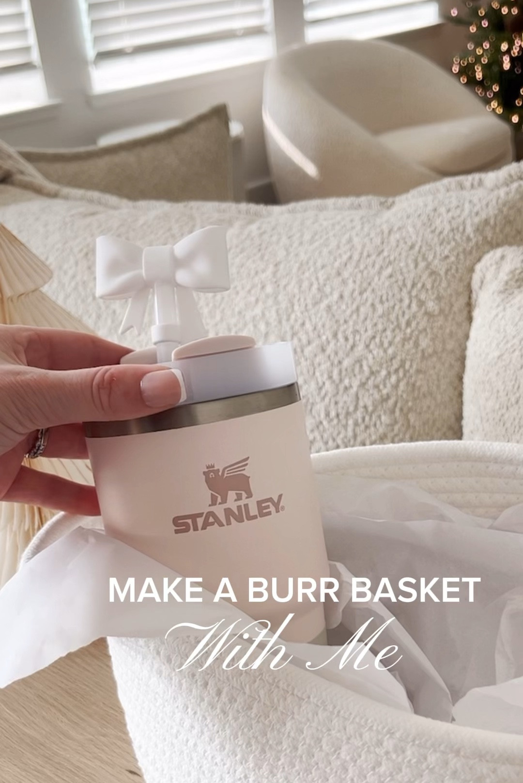 Make a BURR basket with me 🤍✨❄️ perfect gift idea for anyone in your life this holiday season! These baskets are perfect to fill with all the things! 

Tap to shop!!

#LTKHoliday #LTKGiftGuide #LTKSeasonal