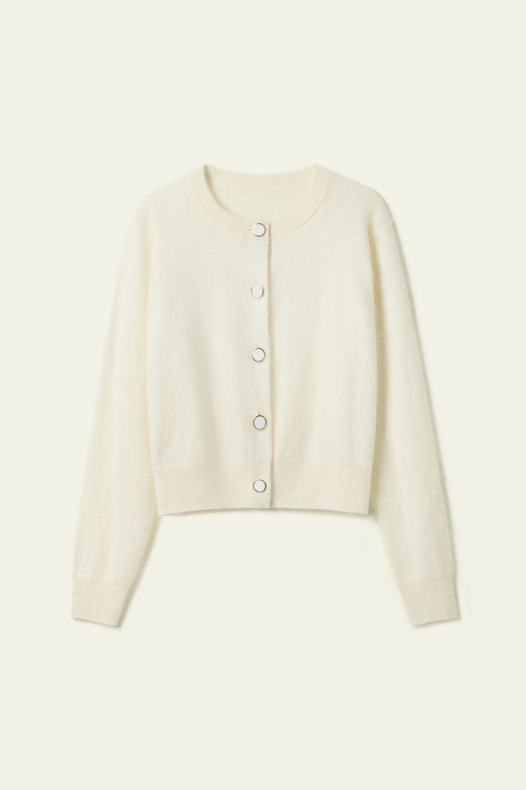 Ultra-Soft Brushed Cashmere Cardigan | LilySilk
