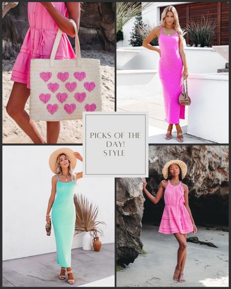 Style picks of the day from Vici Collection! Cutest dresses and a cute beach bag. 25% off sale with code style25.

#LTKsalealert #LTKunder100 #LTKitbag