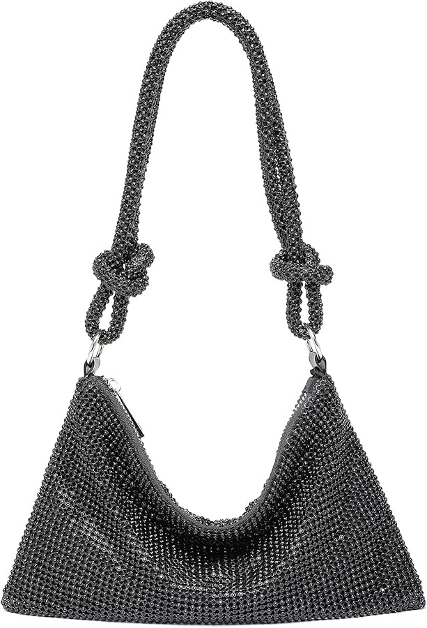 Rhinestone Purse for Women Evening Bag Glitter Sparkly Mini Handbags | Amazon (US)