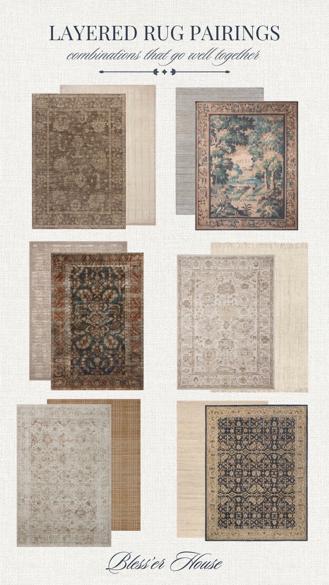 Layered rug pairings! 

Area rug, accent rug, living room 

#LTKHome