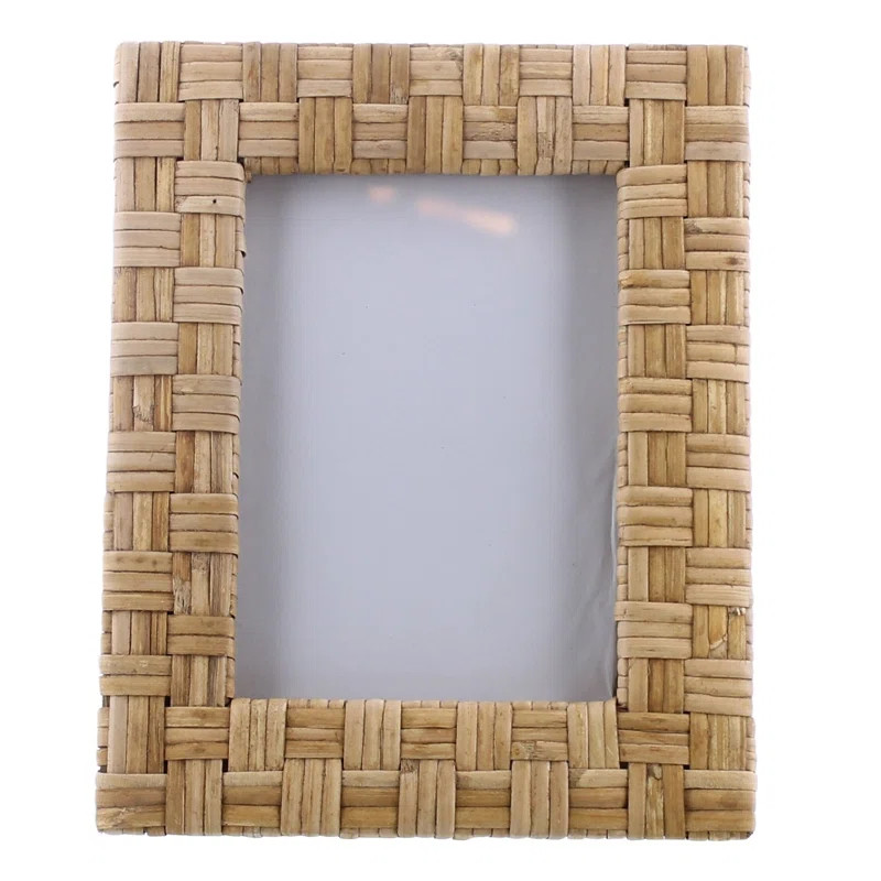 Alodee Wicker / Rattan Picture Frame | Wayfair North America