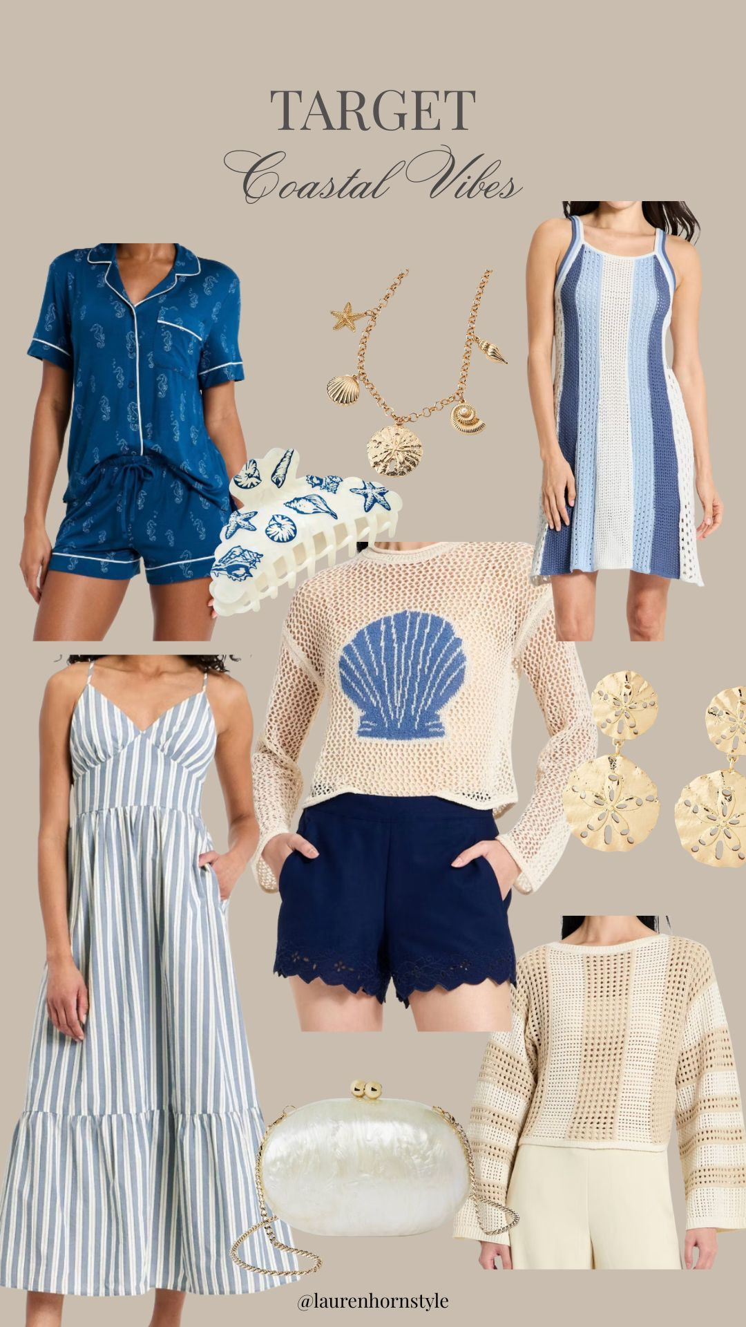 Summer outfit, summer dress, crochet dress, loungewear, coastal jewelry, maxi dress 

 #LTKootd #LTKmomlife #LTKTravel